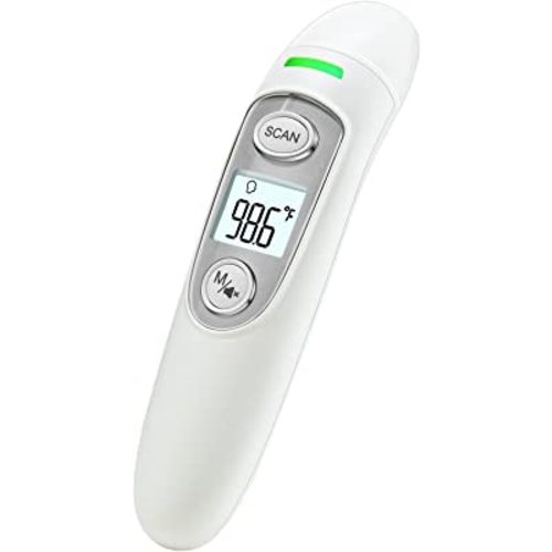 Goodbaby Forehead Thermometer for Adults, Digital Thermometer for Fever, Easy to Use and Accurate for Babies, Kids and Adults, White01