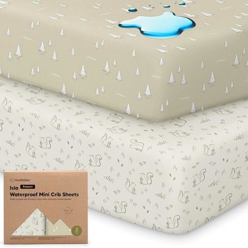Pack and Play Sheets (Pine Grove - Waterproof)