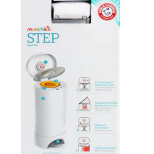 STEP™ Diaper Pail | #1 In Odor Control | Munchkin