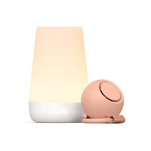 Hatch Baby Sleep Kit: Home & Travel Sound Machines (Peach) Includes Rest 2nd Gen and Portable Rest Go