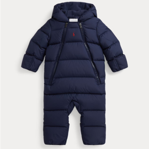 RL Newport Navy - Down Hooded Bunting