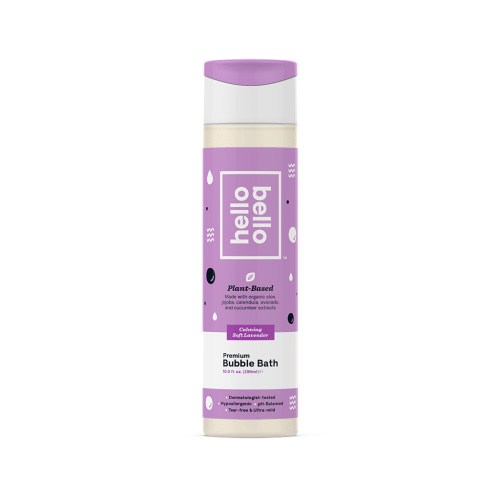 Hello Bello Lavender Bubble Bath, Tear-Free Baby Bubble Bath for All Skin Types, 10 fl oz