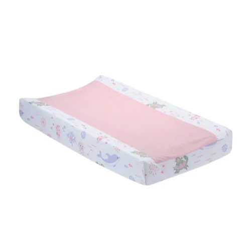 Sea Dreams Dolphin/Turtle Underwater Nautical Changing Pad Cover – Lambs & Ivy