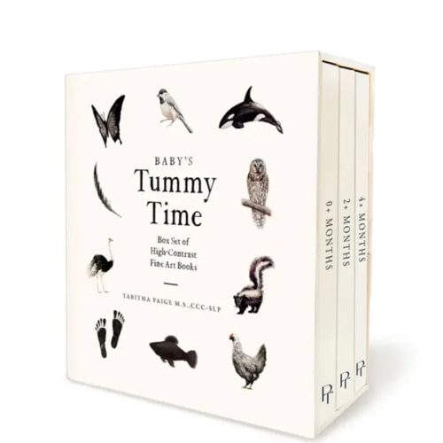 Baby's Tummy Time Book Box Set