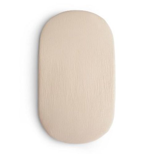 Mushie Extra Soft Muslin Changing mat cover - Fog