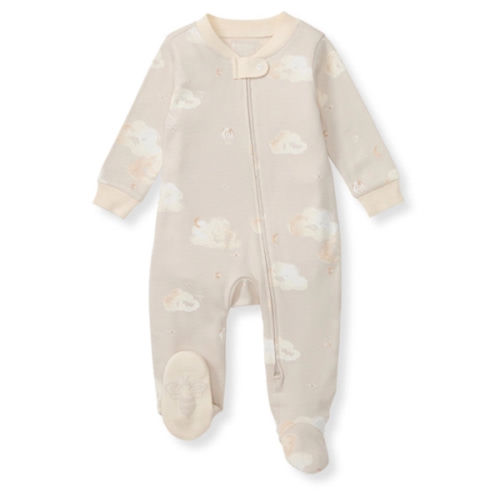 Good Night Sky Organic Cotton Sleep and Play Ice Flow