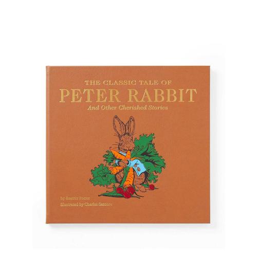 "Peter Rabbit" Leather Bound Book by Beatrix Potter | Serena and Lily