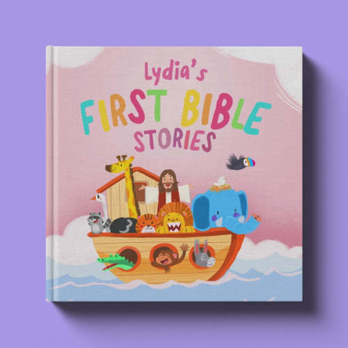 First Bible Stories Pink – Luna Books