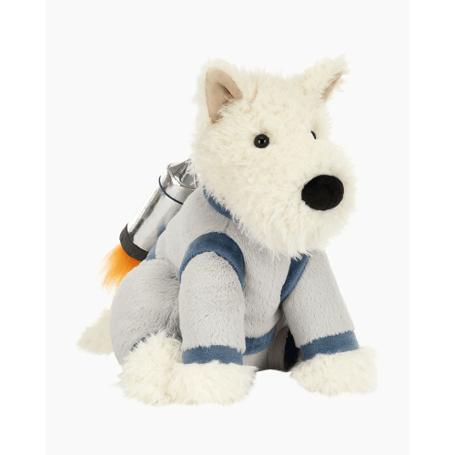 Munro Scottie Dog Space Outfit Plush Toy