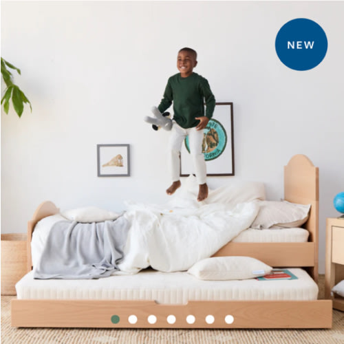 Trundle Bed Frame for Kids Bedroom | Avocado Green Mattress®