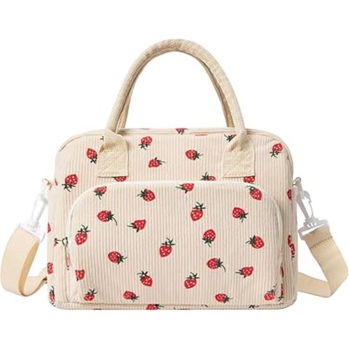 Insulated Lunch Bag for Women Men Large Reusable Lunch Box Adult Leakproof Portable Cooler Tote Bags for Work Picnic