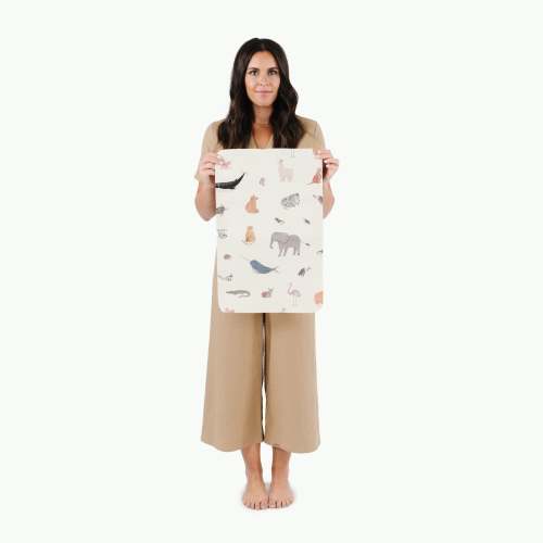 Portable changing pad