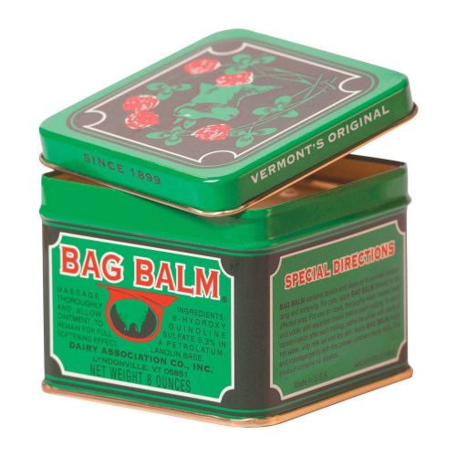 Vermont's Original Bag Balm Moisturizer For Dry, Chapped Skin Conditions - 8 Ounce Tin - 2 Pack