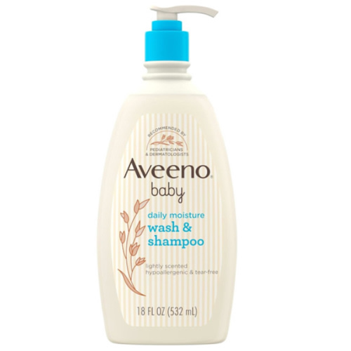 Aveeno Baby Daily Moisture Gentle Body Wash & Shampoo