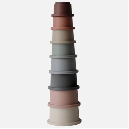 mushie Stacking Cups Toy | Made in Denmark (Original)