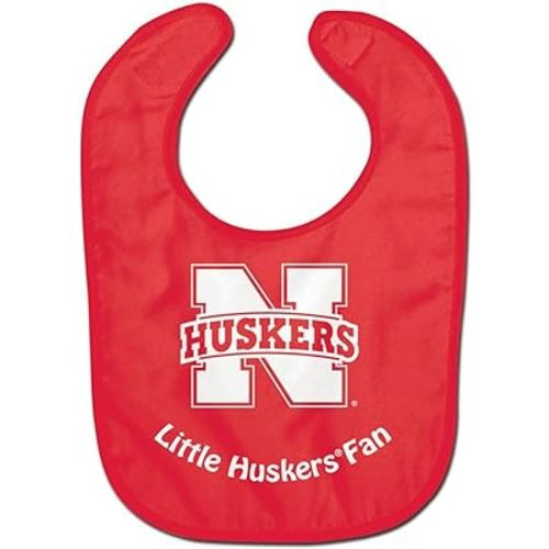 NCAA University of Nebraska WCRA2015714 All Pro Baby Bib
