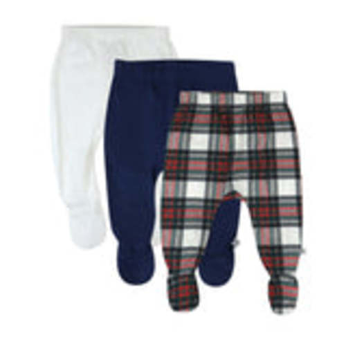 3-Pack Organic Cotton Footed Pants | Honest Baby Clothing