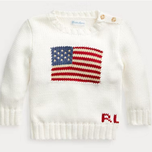 Baby The Iconic Flag Sweater | Ralph Lauren