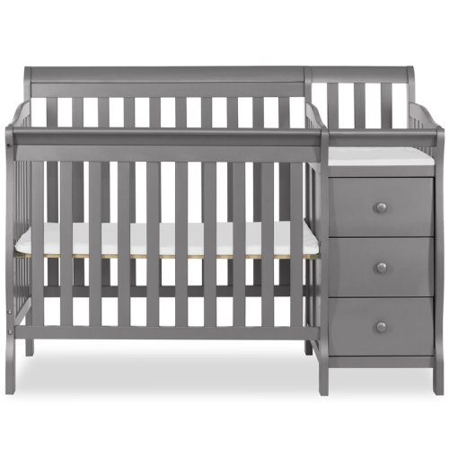 Dream On Me Jayden 4-in-1 Mini Convertible Crib and Changer & Reviews | Wayfair