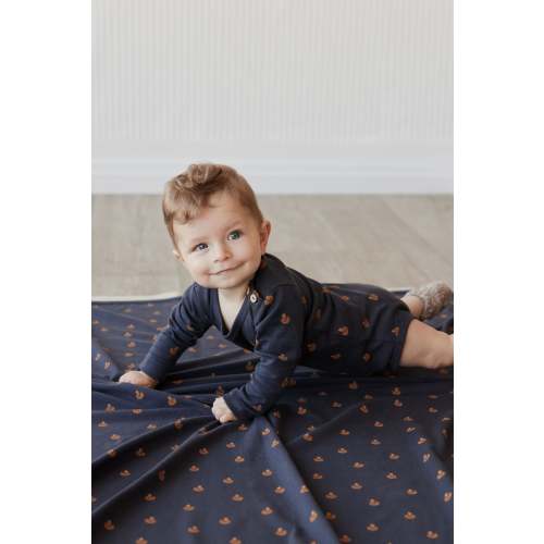 Organic Cotton Fernley Bodysuit - Fox Cubs Constellation
