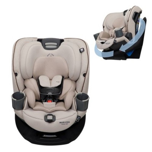 Maxi-Cosi Emme 360 Rotating All-in-One Convertible Car Seat, Color: Desert Wonder