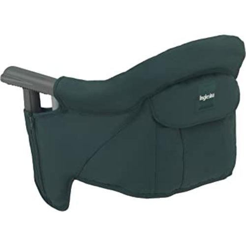 Inglesina Fast Table Chair - Award-Winning Convenient Baby High Chair - Use at Most Tables or Restaurants Without Leaving Scratches {Dark Green}