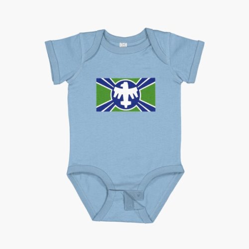Starship Troopers United Citizen Federation Baby One-Piece 12M Royal