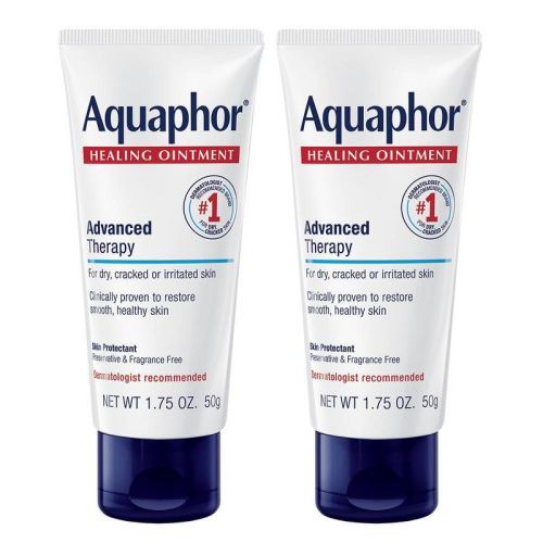 Aquaphor 2 Pack/1.75oz Each Healing Ointment Skin Protectant And Moisturizer For Dry And Cracked Skin Unscented