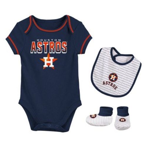 MLB Houston Astros Infant Boys' Short Sleeve Layette Set (3M)