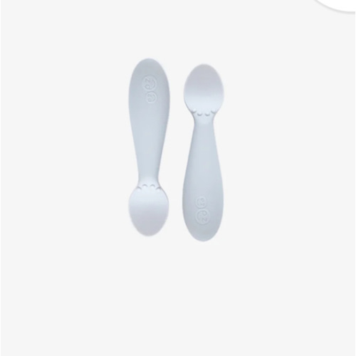 The Tiny Spoon by ezpz / Small, Sensory Silicone Spoon for Babies