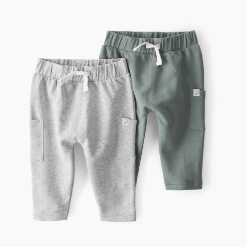 Carter's Little Planet Organic Cotton Sweatpants (2 Pack) - Multi-Color, 12 M