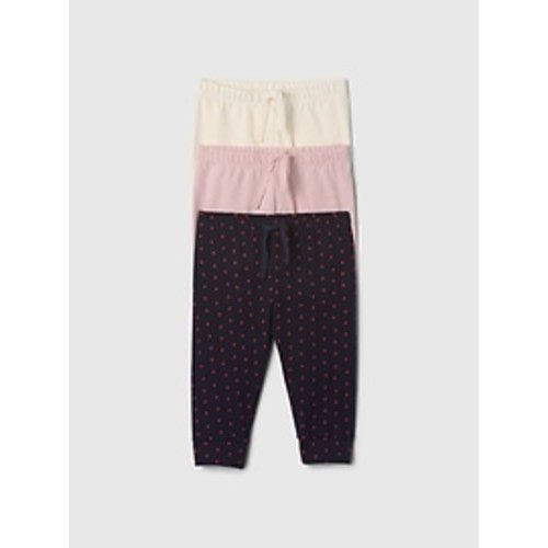 Baby First Favorites Organic Cotton Pull-On Pants (3-Pack) | Gap