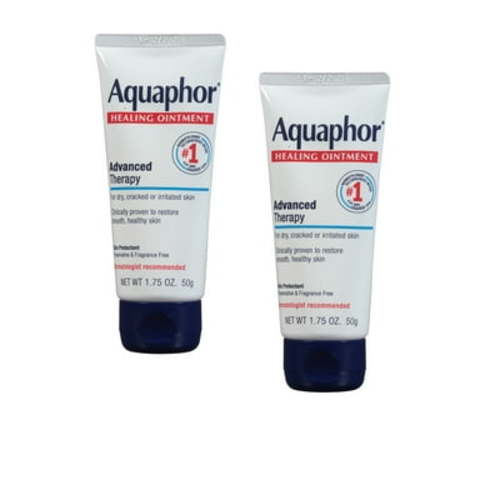 Aquaphor Healing Ointment Skin Protectant, Use After Hand Washing, 1.75 oz. Tube - 2 Pack