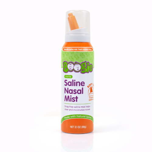 Saline Nasal Mist Spray for Kids with Soft Tip