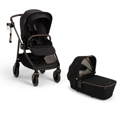 Nuna Swiv Stroller with Cup Holder & Lytl Bassinet Bundle | Baby Bunting AU