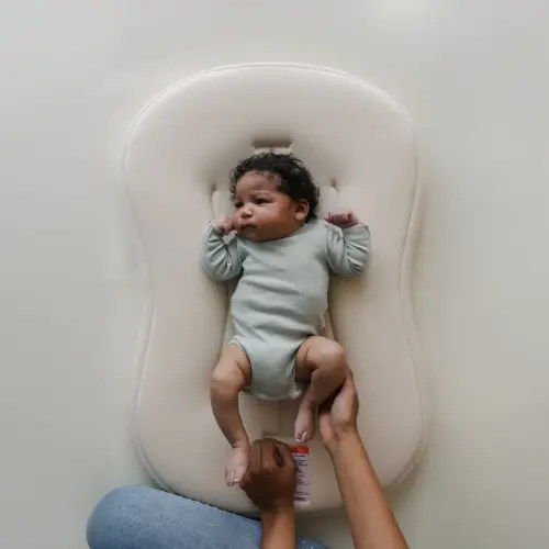 Infant Lounger Curve | Natural