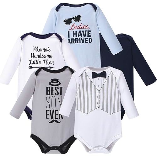 Hudson Baby Unisex Baby Cotton Bodysuits