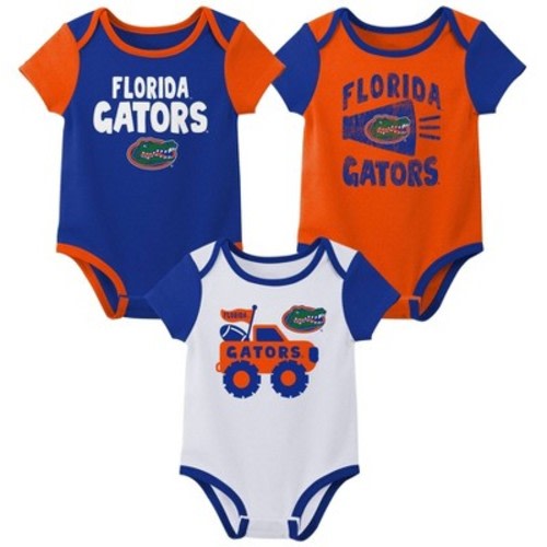 NCAA Florida Gators Infant Boys' 3pk Bodysuit, Size: 12M