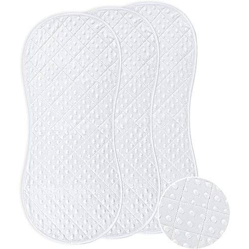 MABOZOO 3 Pack Changer Liners, 3D Dotted Shape Changing Pad Liner Fits in Shaped Changing Pads, Waterproof Machine Washable Reusable Pads for Baby Boys and Girls
