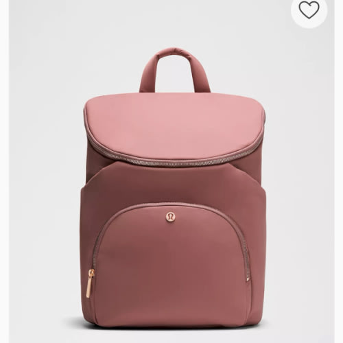 Lululemon Pink New Parent Backpack 17L
