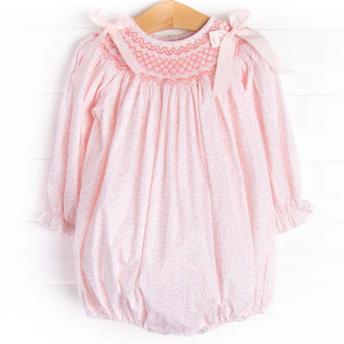 Bow Me Away Smocked Bubble, Pink
–
Stitchy Fish