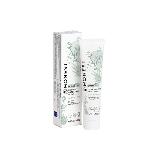 Honest Diaper Rash Cream, 2.5 Ounce