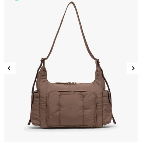 Crossbody Diaper Bag - HAZELNUT