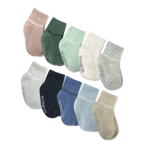 Multipack Cozy Socks Sustainably Made for Baby & Toddler | Honest Baby Clothing