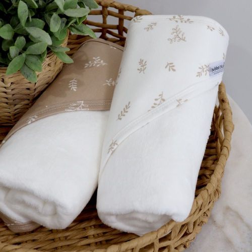 Bubba Blue Organic Hooded Towel 2 Pack Chestnut