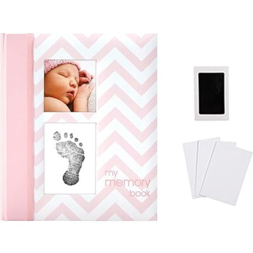 KeaBabies 4pk Inkless Hand and Footprint Kit, Ink Pad for Baby Hand and  Footprints, Mess Free