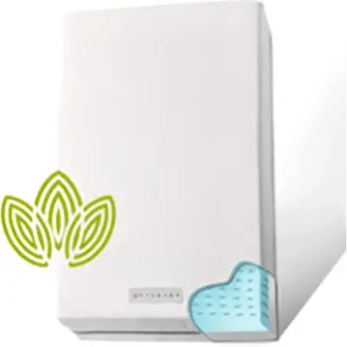 Organic Cotton Dual-Sided Crib Mattress, 2-Stage Premium Memory Foam CertiPUR-US Hypoallergenic Baby Mattress, Firm Support For infant Cooling Gel for Toddler Waterproof Washable Cover NEW ZIPPER 2023