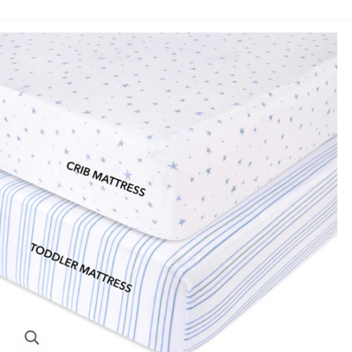 Blue Stars Crib Sheet Set – Ely's & Co.