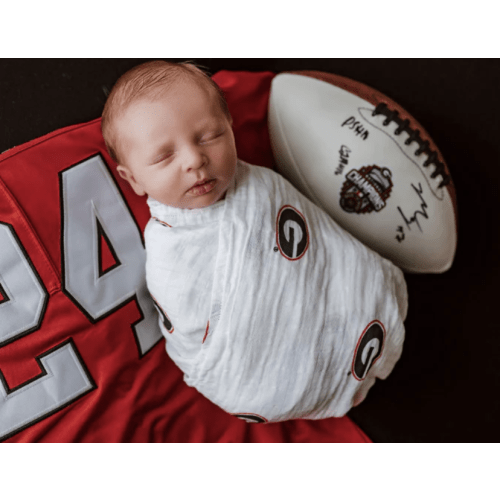 University of Georgia Swaddle Blanket – Three Little Anchors