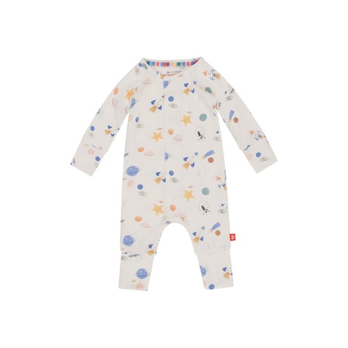 Baby Stellar Tales Magnetic Footie, 0-3M, Stellar White